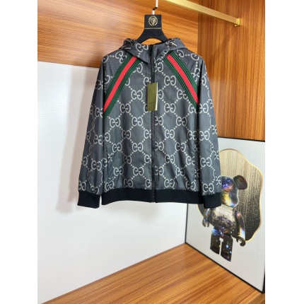 Cheap Gucci Thin Jackets For Men in 229181, $95 USD- [IB229181] - Replica Gucci Thin Jackets For Men