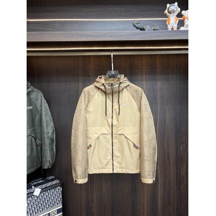 Cheap Gucci Thin Jackets For Men in 229202, $135 USD- [IB229202] - Replica Gucci Thin Jackets For Men