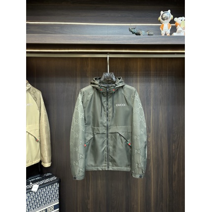 Cheap Gucci Thin Jackets For Men in 229203, $135 USD- [IB229203] - Replica Gucci Thin Jackets For Men