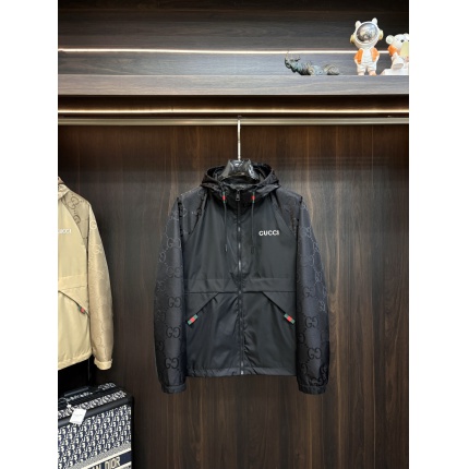 Cheap Gucci Thin Jackets For Men in 229204, $135 USD- [IB229204] - Replica Gucci Thin Jackets For Men