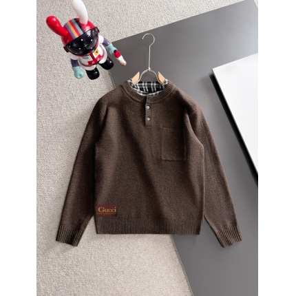 Cheap Gucci Sweaters for Men in 229231, $75 USD- [IB229231] - Replica Gucci Sweaters for Men