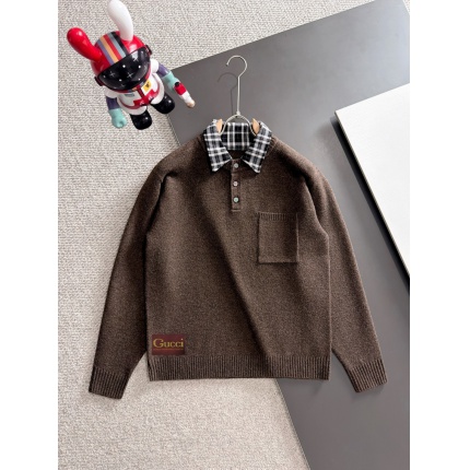 Cheap Gucci Sweaters for Men in 229256, $95 USD- [IB229256] - Replica Gucci Sweaters for Men