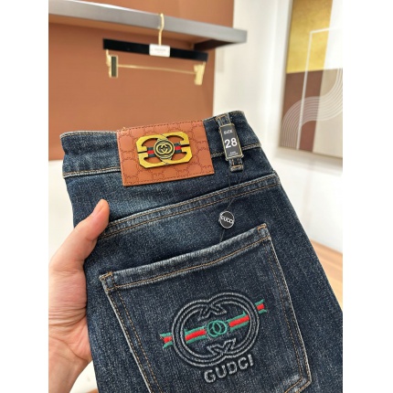 Cheap Gucci Jeans for Men in 229295, $60 USD- [IB229295] - Replica Gucci Jeans for Men