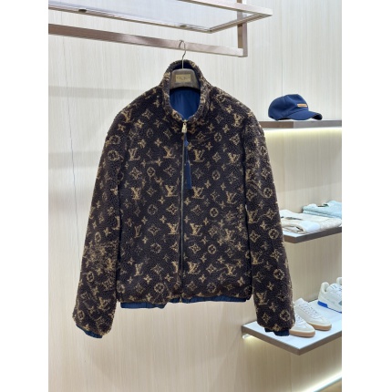 Cheap Louis Vuitton Thick Jackets For Men in 229463, $110 USD- [IB229463] - Replica Louis Vuitton Thick Jackets For Men