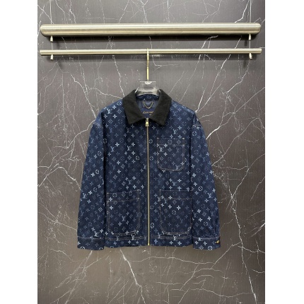 Cheap Louis Vuitton Thin Jackets For Men in 229464, $155 USD- [IB229464] - Replica Louis Vuitton Thin Jackets For Men