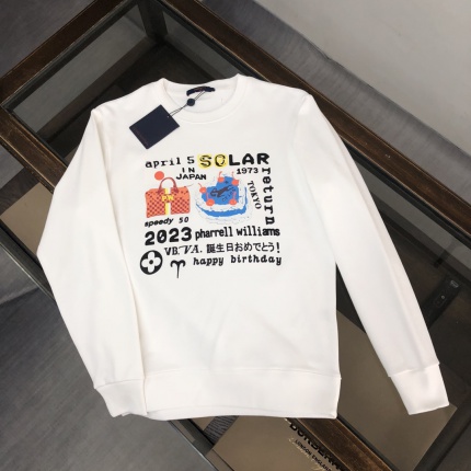 Cheap Louis Vuitton Hoodies for Men in 229571, $45 USD- [IB229571] - Replica Louis Vuitton Hoodies for Men