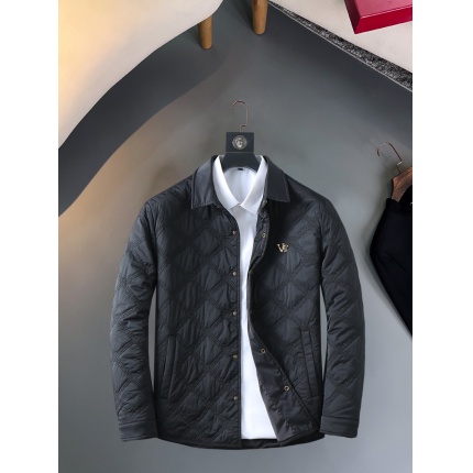 Cheap Versace Thick Coats For Men in 229619, $125 USD- [IB229619] - Replica Versace Thick Coats For Men