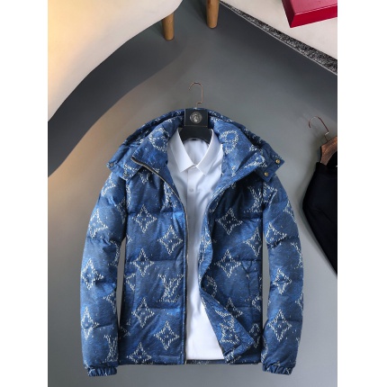 Cheap Louis Vuitton Thick Jackets For Men in 229634, $215 USD- [IB229634] - Replica Louis Vuitton Thick Jackets For Men