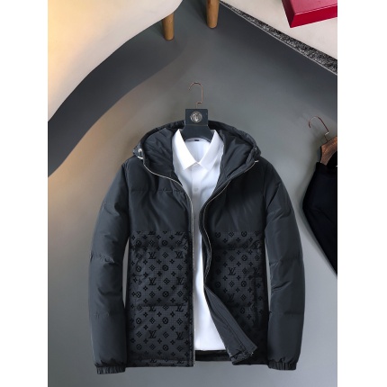 Cheap Louis Vuitton Thick Jackets For Men in 229637, $215 USD- [IB229637] - Replica Louis Vuitton Thick Jackets For Men