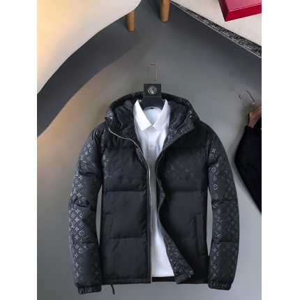 Cheap Louis Vuitton Thick Jackets For Men in 229638, $215 USD- [IB229638] - Replica Louis Vuitton Thick Jackets For Men