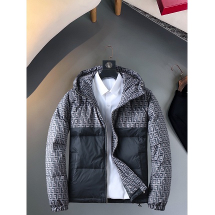 Cheap Fendi Down Coats For Men in 229642, $215 USD- [IB229642] - Replica Fendi Down Coats For Men
