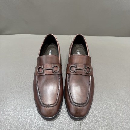 Cheap Ferragamo Loafers and Drivers For Men in 229855, $160 USD- [IB229855] - Replica Ferragamo Loafers and Drivers For Men