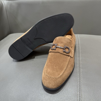 Cheap Ferragamo Loafers and Drivers For Men in 229867, $160 USD- [IB229867] - Replica Ferragamo Loafers and Drivers For Men
