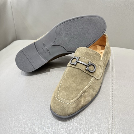 Cheap Ferragamo Loafers and Drivers For Men in 229868, $160 USD- [IB229868] - Replica Ferragamo Loafers and Drivers For Men