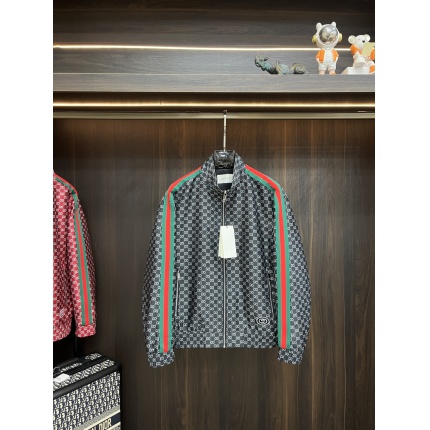 Cheap Gucci Thin Jackets For Men in 230276, $125 USD- [IB230276] - Replica Gucci Thin Jackets For Men