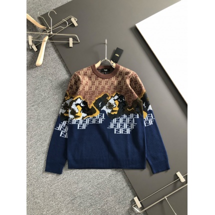 Cheap Fendi Sweaters for Men in 230291, $65 USD- [IB230291] - Replica Fendi Sweaters for Men