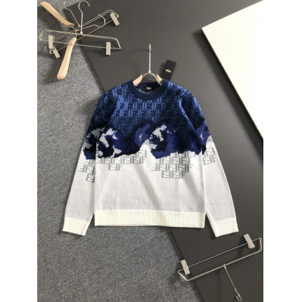 Cheap Fendi Sweaters for Men in 230292, $65 USD- [IB230292] - Replica Fendi Sweaters for Men