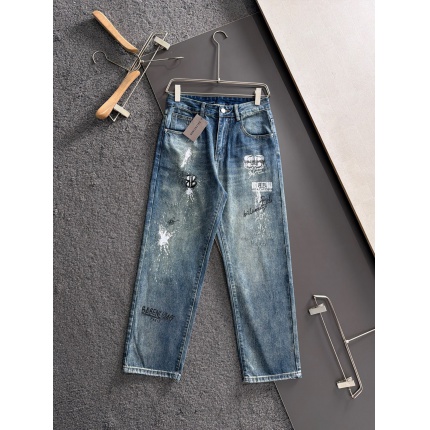 Cheap balenciaga Jeans in 230301, $80 USD- [IB230301] - Replica balenciaga Jeans