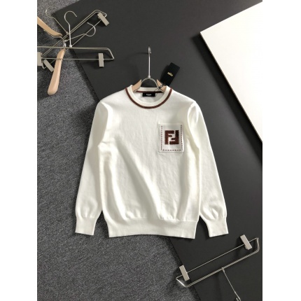Cheap Fendi Sweaters for Men in 230321, $70 USD- [IB230321] - Replica Fendi Sweaters for Men