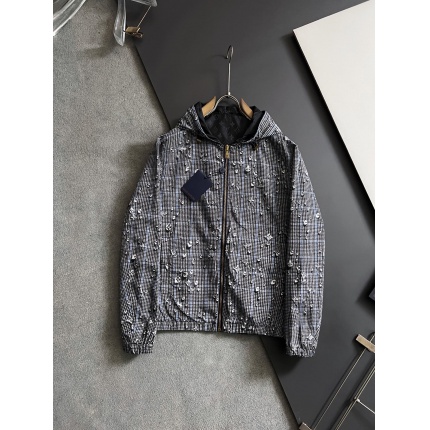 Cheap Louis Vuitton Thin Jackets For Men in 230356, $145 USD- [IB230356] - Replica Louis Vuitton Thin Jackets For Men