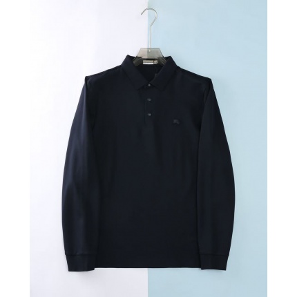 Burberry Long-Sleeved Polo T-Shirts for Men in 230419