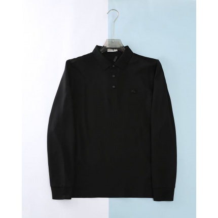 Cheap Burberry Long-Sleeved Polo T-Shirts for Men in 230420, $70 USD- [IB230420] - Replica Burberry Long-Sleeved Polo T-Shirts for Men