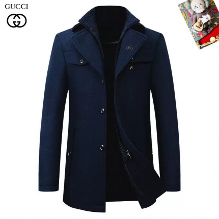 Cheap Gucci Winter Warm Coats For Men in 230494, $95 USD- [IB230494] - Replica Gucci Winter Warm Coats For Men