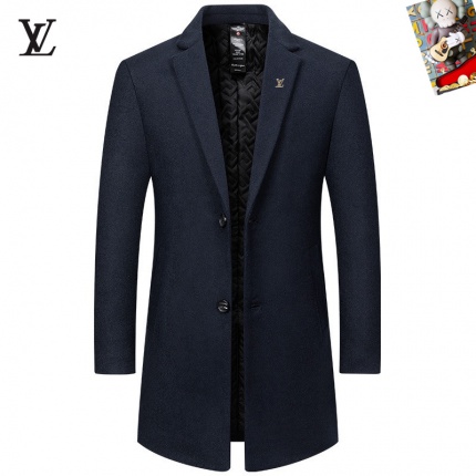 Cheap Louis Vuitton Thick Jackets For Men in 230496, $95 USD- [IB230496] - Replica Louis Vuitton Thick Jackets For Men
