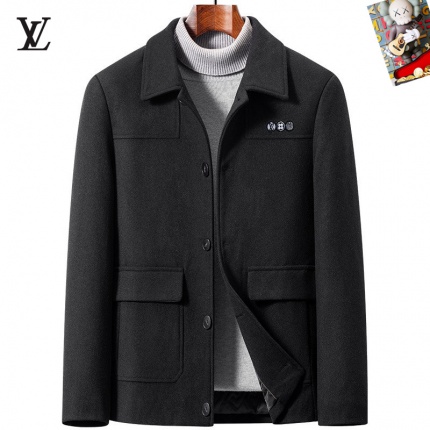 Cheap Louis Vuitton Thick Jackets For Men in 230500, $95 USD- [IB230500] - Replica Louis Vuitton Thick Jackets For Men
