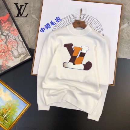 Cheap Louis Vuitton  Sweaters for Men in 230528, $45 USD- [IB230528] - Replica Louis Vuitton  Sweaters for Men