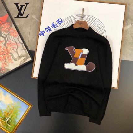 Cheap Louis Vuitton  Sweaters for Men in 230529, $45 USD- [IB230529] - Replica Louis Vuitton  Sweaters for Men