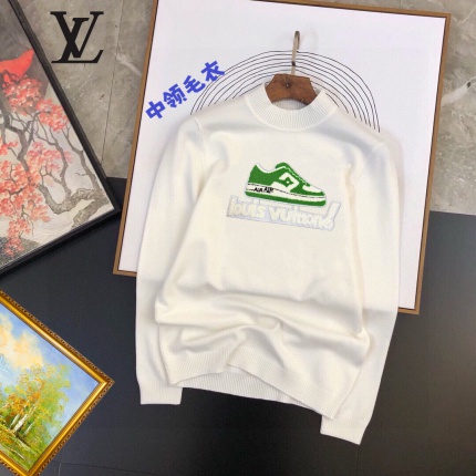 Cheap Louis Vuitton  Sweaters for Men in 230530, $45 USD- [IB230530] - Replica Louis Vuitton  Sweaters for Men