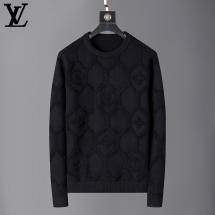 Cheap Louis Vuitton  Sweaters for Men in 230607, $65 USD- [IB230607] - Replica Louis Vuitton  Sweaters for Men