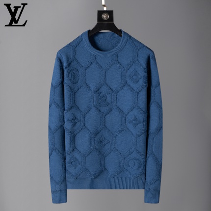 Cheap Louis Vuitton  Sweaters for Men in 230608, $65 USD- [IB230608] - Replica Louis Vuitton  Sweaters for Men