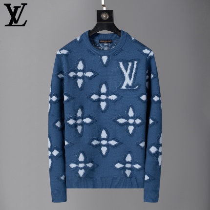 Cheap Louis Vuitton  Sweaters for Men in 230610, $65 USD- [IB230610] - Replica Louis Vuitton  Sweaters for Men