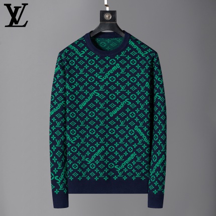 Cheap Louis Vuitton  Sweaters for Men in 230619, $65 USD- [IB230619] - Replica Louis Vuitton  Sweaters for Men