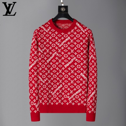 Cheap Louis Vuitton  Sweaters for Men in 230620, $65 USD- [IB230620] - Replica Louis Vuitton  Sweaters for Men