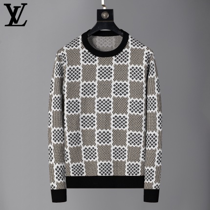 Cheap Louis Vuitton  Sweaters for Men in 230629, $65 USD- [IB230629] - Replica Louis Vuitton  Sweaters for Men