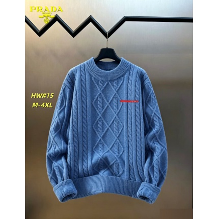 Cheap Prado Sweaters for Men in 230709, $65 USD- [IB230709] - Replica Prado Sweaters for Men