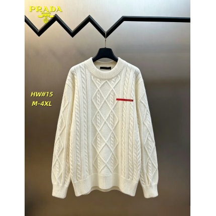 Cheap Prado Sweaters for Men in 230711, $65 USD- [IB230711] - Replica Prado Sweaters for Men