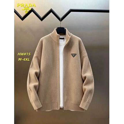 Cheap Prado Sweaters for Men in 230715, $65 USD- [IB230715] - Replica Prado Sweaters for Men