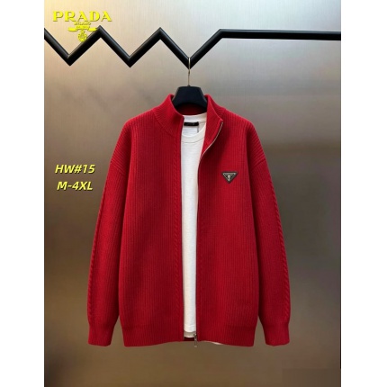 Cheap Prado Sweaters for Men in 230717, $65 USD- [IB230717] - Replica Prado Sweaters for Men
