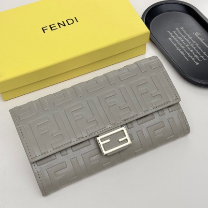 Cheap Fendi AAA Wallet in 231034, $55 USD- [IB231034] - Replica Fendi AAA Wallet