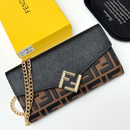 Cheap Fendi AAA Wallet in 231051, $50 USD- [IB231051] - Replica Fendi AAA Wallet