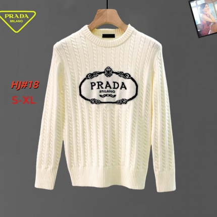 Cheap Prado Sweaters for Men in 231454, $70 USD- [IB231454] - Replica Prado Sweaters for Men