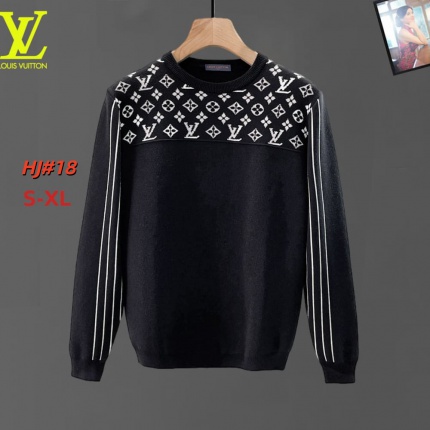 Cheap Louis Vuitton  Sweaters for Men in 231463, $70 USD- [IB231463] - Replica Louis Vuitton  Sweaters for Men