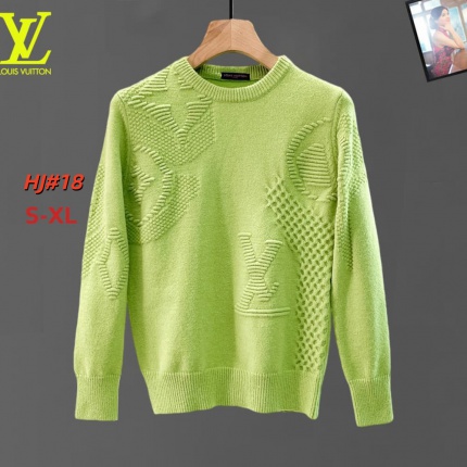 Cheap Louis Vuitton  Sweaters for Men in 231466, $70 USD- [IB231466] - Replica Louis Vuitton  Sweaters for Men