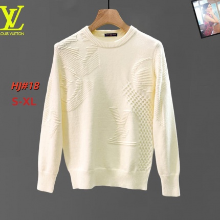 Cheap Louis Vuitton  Sweaters for Men in 231468, $70 USD- [IB231468] - Replica Louis Vuitton  Sweaters for Men