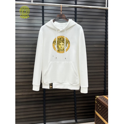 Cheap Versace Hoodies for Men in 231485, $40 USD- [IB231485] - Replica Versace Hoodies for Men