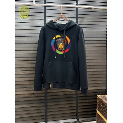 Cheap Versace Hoodies for Men in 231489, $40 USD- [IB231489] - Replica Versace Hoodies for Men